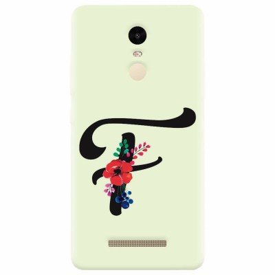 Husa silicon pentru Xiaomi Remdi Note 3, Litera F foto