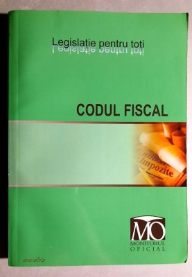 Codul Fiscal O.U.G. nr 106/2007 foto
