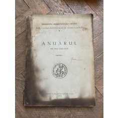 Anuarul pe anii 1928-1932 Partea I (1932)