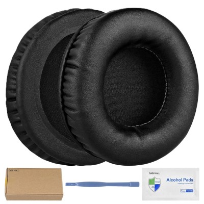 Set 2 bureti pentru casti Skullcandy Hesh 2.0 Bluetooth Wireless / Hesh 2 Wired Over-Ear - Negru, Spuma cu memorie, Piele ecologica foto