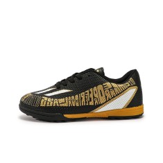 Ghete de fotbal copii, MBrands, 7.7 pentru teren sintetic, negru 38
