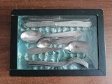 Set din 24 tacamuri din inox fabricate in RSR