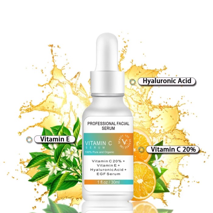 Ser cu Acid Hialuronic Vitamina C 20% Vitamina E K&#039;anho 30 ml