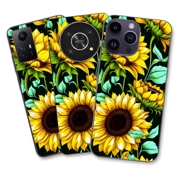 Husa Apple iPhone 11 Silicon Gel Tpu Model Floarea Soarelui AI