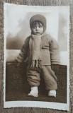 Copil in haine de iarna// foto tip CP, Foto-Aurora Stela Duta