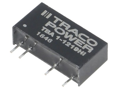 Convertor DC/DC 1W 9V 111mA foto