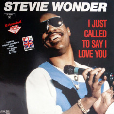 Vinil Stevie Wonder ?? I Just Called To Say I Love You 12&amp;quot;, 45 RPM, (VG++) foto