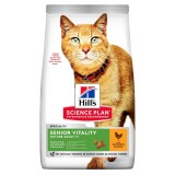 Hill's Science Plan Hrana Pisici Seniori Vitality Pui 7 kg - Energie si Vitalitate Anti-Imbatranire