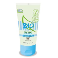 HOT BIO Sensitiv - Lubrifiant Pe Bază de Apă Bio, 50 ml