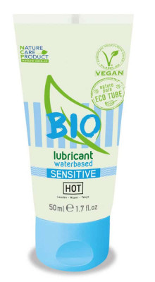 HOT BIO Sensitiv - Lubrifiant Pe Bază de Apă Bio, 50 ml foto