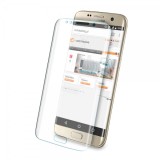 Folie sticla Samsung Galaxy S7 EDGE pentru tot ecranul (Full Cover) curbata 3D, Transparenta
