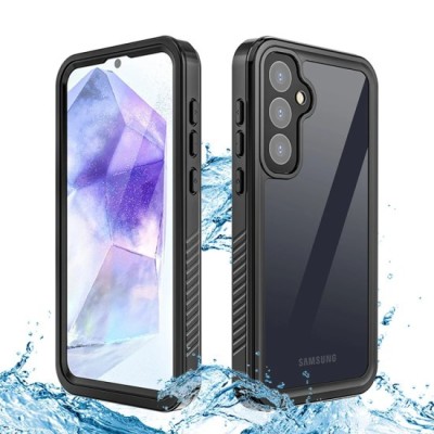 Husa pentru Samsung Galaxy S23 FE - ShellBox Waterproof IP68 Case - Black foto