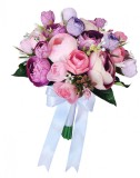 Buchet de Flori EVENTISSIMI - 27 Bujori, Roz Mov, Eventissimi&reg;