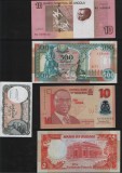 Set #1 Africa / 10 bancnote diferite necirculate / vezi scan