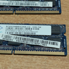 Ram Laptop Nanya 2GB DDR3 PC3-10600S NT2GC64B8HC0NS-CG