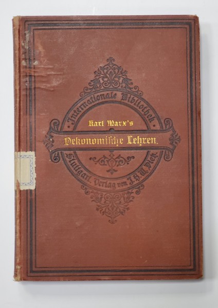 Oekonomische Lehren de Karl Marx - STUTTGART, 1903