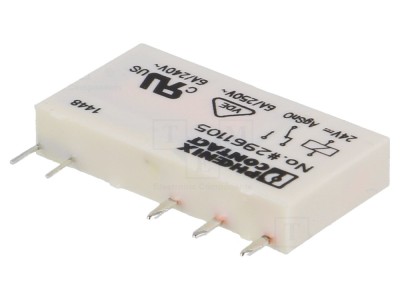 Releu electromagnetic SPDT 24VDC 6A foto