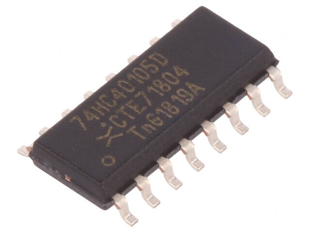 IC Digital 4 Biți x 16 Cuvinte Registru de Stocare CMOS SMD