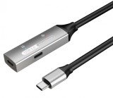 Cablu prelungitor USB 3.2 type C activ cu alimentare T-M 20m, ku31rep20al