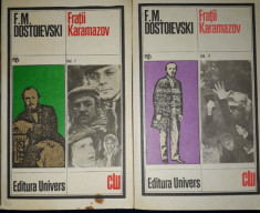 Dostoievski - Fratii Karamazov (vol. 1-2) foto