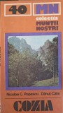 Masivul Cozia (Harta Inclusa) - Nicolae Popescu, 1986, Editura Sport-Turism, Ghid turistic, Munti Romania