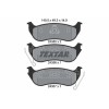 Placute frana Jeep Cherokee (Kj) 03.01-01.08, Wrangler 2 (Tj) 08.96-12.08, Spate, TEXTAR