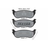 Placute frana Jeep Cherokee (Kj) 03.01-01.08, Wrangler 2 (Tj) 08.96-12.08, Spate, TEXTAR