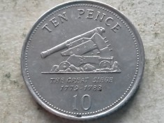GIBRALTAR-10 PENCE 2008