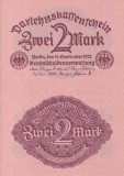 GERMANIA 2 mark 1922 UNC!!!