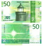Norvegia 50 Kroner 2017 P-53 UNC