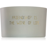 My Flame Fig&#039;s Delight Friendship Is The Wine Of Life lum&acirc;nare parfumată 13x9 cm