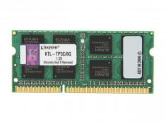 Memorie ram sodimm Kingston 4Gb DDR3 1333Mhz PC3-10600S,1.5V -model KTL-TP3C/4G foto