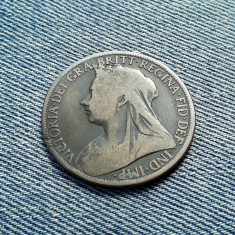 1 One Penny 1897 Anglia / Marea Britanie regina Victoria foto