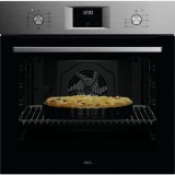 Cuptor incorporabil AEG OA5AB21SM, SurroundCook&reg; 5000, SteamBake, Autocuratare hidrolitica, 72 l, 8 functii gatire, Clasa A+, Inox