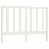 Cumpara ieftin Tablie de pat, alb, 146x4x100 cm, lemn masiv de pin