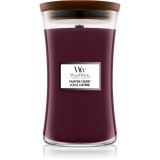 Woodwick Phantom Cherry lum&acirc;nare parfumată cu fitil din lemn 609.5 g