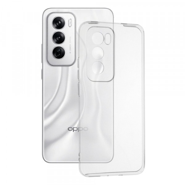 Husa pentru Oppo Reno12, Techsuit, Clear, Transparenta