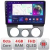 Navigatie VW Golf 5 2004-2010 clima manuala Android radio gps internet quad core 4+64 carplay android auto KIT-golf5-manual+EDT-E310v3 CarStore Techno