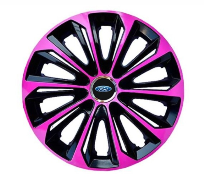 Set 4 capace roti Extra Strong Pink R14 pentru gama auto Ford