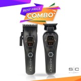 Set STYELCRAFT INSTINCT - Metal Edition - Masina de tuns + Masina de contur - fara fir