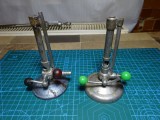 Arzator gaz vintage/ bec Bunsen /set 2 bucati