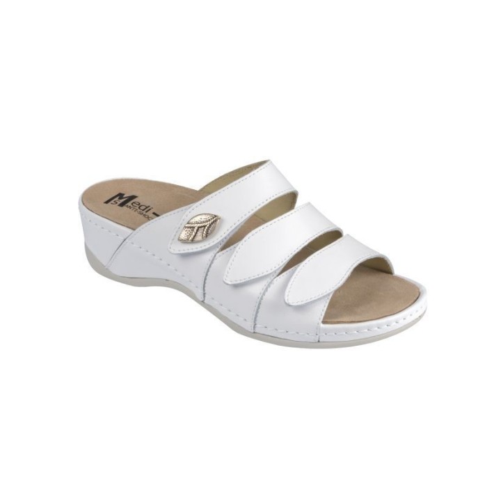 Papuci Medi+ 701-18 alb – dama Papuci Medi+ 701-18 alb – dama