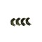Set saboti frana FORD FIESTA caroserie J5 J3 ABE C0G019ABE