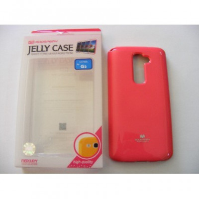 Husa Mercury Jelly LG G2 Hot Pink Blister foto