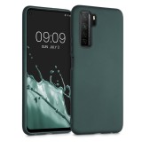 Husa pentru Huawei P40 lite 5G, Silicon, Verde, 53528.14, Carcasa, Kwmobile