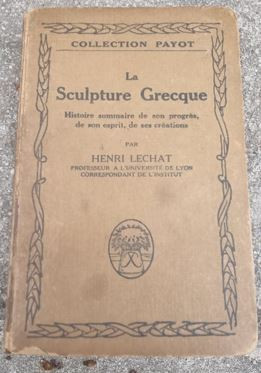 Henri Lechat - La Sculpture Greque foto