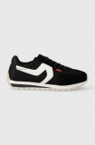 Levi&#039;s sneakers STRYDER RED TAB S culoarea negru, 235401.59