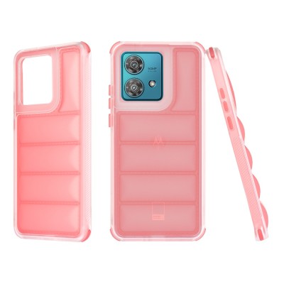 Husa Motorola Edge 40 Neo Techsuit Wave Shield, rosu foto