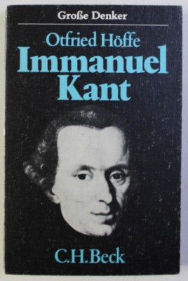 IMMANUEL KANT / OTFRIED HOFFE , 1983 foto