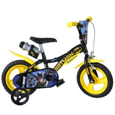 Bicicleta baieti 3-5 ani, 12inch, eva, Batman, Dino Bikes 612